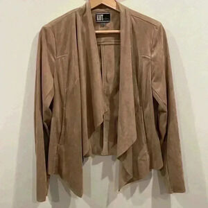 Kut From The Cloth Women’s Jacket Cardigan Velvet Style Tan Beige Size M